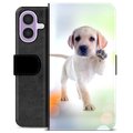 Étui Portefeuille Premium iPhone 17 - Chien