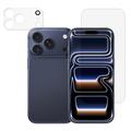 Ensemble 2-en-1 iPhone 17 Pro Protecteur d'Écran en Verre Trempé et Objectif d'Appareil Photo