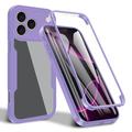 Coque iPhone 17 Pro - Série 360 Protection - Violete / Claire