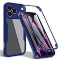 Coque iPhone 17 Pro - Série 360 Protection (Emballage ouvert - Satisfaisant Bulk) - Bleue / Claire