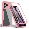 Coque iPhone 17 Pro - Série 360 Protection - Rose / Claire