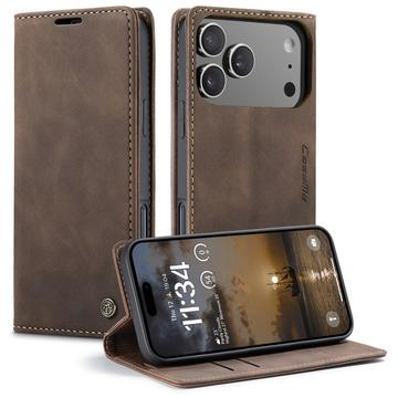 Étui Portefeuille iPhone 17 Pro Caseme Série 013 - Café