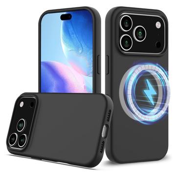 Coque iPhone 17 Pro en Silicone Liquide - Compatible MagSafe