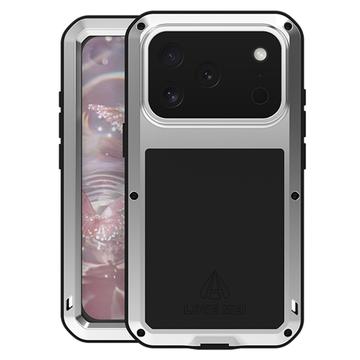 Coque hybride iPhone 17 Pro Love Mei Powerful - Argente