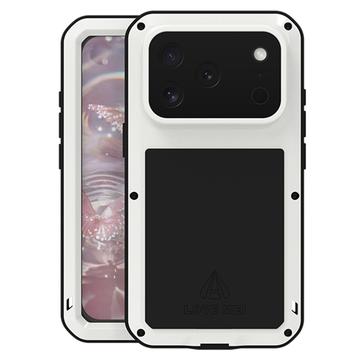 Coque hybride iPhone 17 Pro Love Mei Powerful - Blanche