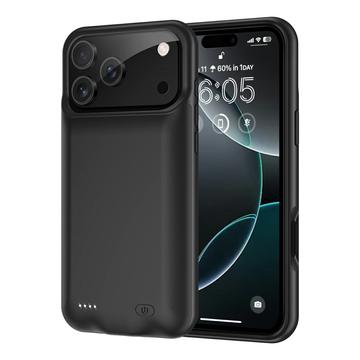 Coque Batterie iPhone 17 Pro Max - 6000mAh - Noire