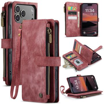 Étui Portefeuille iPhone 17 Pro Max Multifonctionnel Caseme C30