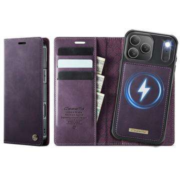 Étui 2-en-1 détachable iPhone 17 Pro Max Caseme C49 - Compatible MagSafe, RFID - Violet