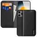 Etui Portefeuille iPhone 17 Pro Max en Cuir Dux Ducis Hivo