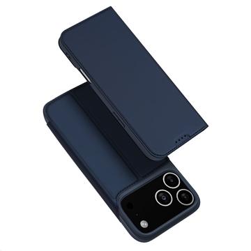 Étui à Rabat iPhone 17 Pro Max Dux Ducis Skin Pro - Bleu