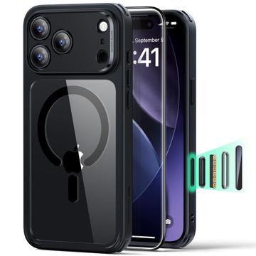 Ensemble hybride iPhone 17 Pro Max ESR HaloLock MagSafe Classic - Transparente Noir