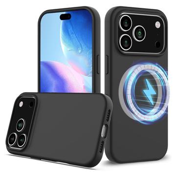 Coque iPhone 17 Pro Max en Silicone Liquide - Compatible MagSafe
