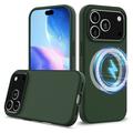 Coque iPhone 17 Pro Max en Silicone Liquide - Compatible MagSafe