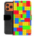 Étui Portefeuille Premium iPhone 17 Pro Max - Blocs