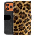 Étui Portefeuille Premium iPhone 17 Pro Max - Léopard