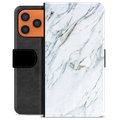 Étui Portefeuille Premium iPhone 17 Pro Max - Marbre