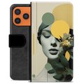 Étui Portefeuille Premium iPhone 17 Pro Max - Ambiance Vintage