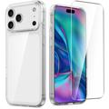 Coque iPhone 17 Pro Max en TPU avec Protecteur d’Écran - 9H - Saii 2-en-1