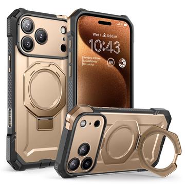 Coque MagSafe iPhone 17 Pro Max Supcase Unicorn Beetle Grip Mag - Or du désert