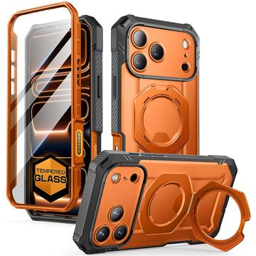 Coque MagSafe iPhone 17 Pro Max Supcase Unicorn Beetle Grip Pro Mag - Corail