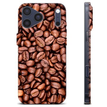 Coque iPhone 17 Pro Max en TPU - Grains de Café
