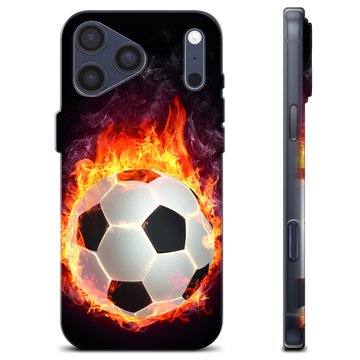 Coque iPhone 17 Pro Max en TPU - Ballon Enflammé