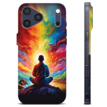 Coque iPhone 17 Pro Max en TPU - Méditation
