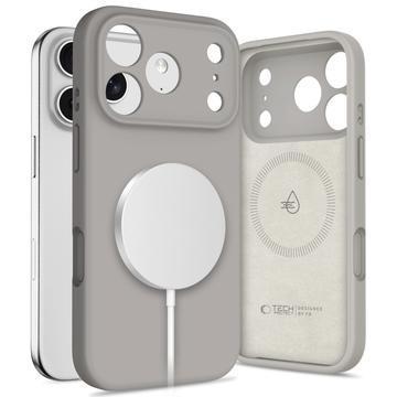 Coque iPhone 17 Pro Max en silicone liquide Tech-Protect - Compatible MagSafe