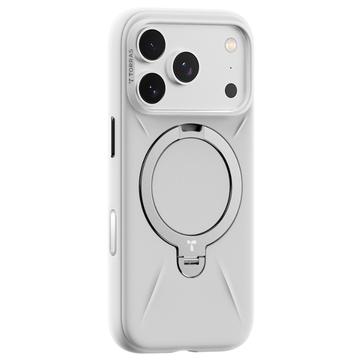 Coque MagSafe iPhone 17 Pro Max Torras Ostand Q Pro - Ivoire