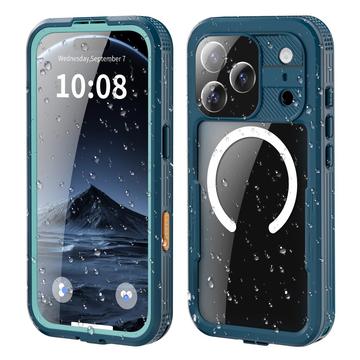 Étui magnétique étanche IP68 iPhone 17 Pro Redpepper - Bleu