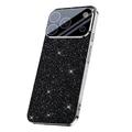 Coque hybride iPhone 17 Pro Paillettes scintillantes - Noire
