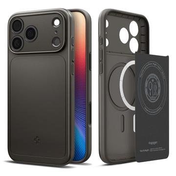 Coque MagSafe iPhone 17 Pro Spigen Thin Fit Mag - Métal Foncé