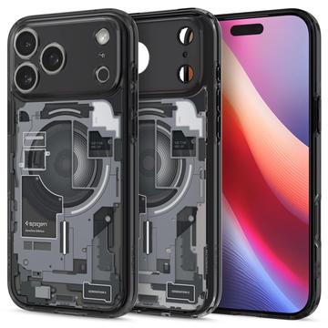 Coque iPhone 17 Pro Spigen Ultra Hybrid Mag - Noire / Zero One