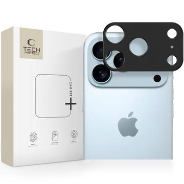 Protection d\'appareil photo en aluminium iPhone 17 Pro Tech-Protect Camalloy Fit+ - Noir