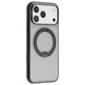 Coque iPhone 17 Pro avec béquille 360 Torras O Fitness - Compatible MagSafe - Noire