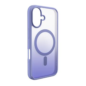 Coque Hybride iPhone 17 Puro Gradient - Compatible MagSafe - Bleu lavande