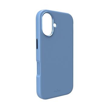Coque iPhone 17 en Silicone Puro Icon Mag Pro - Bleue