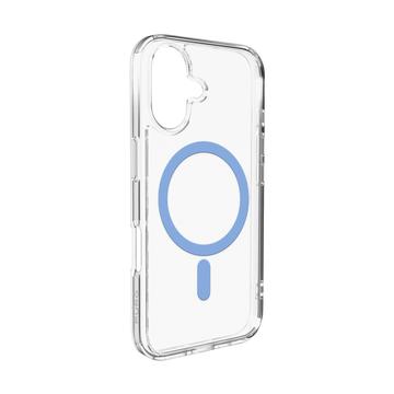 Coque hybride iPhone 17 Puro Lite Mag - Bleue / Transparente