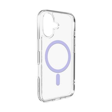 Coque hybride iPhone 17 Puro Lite Mag - Violete / Transparente