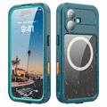 Étui magnétique étanche IP68 iPhone 17 Redpepper - Bleu