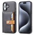 Étui iPhone 17 avec Portefeuille - Retro Style
