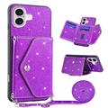 Coque avec Porte-Cartes iPhone 17 Stardust - Violete