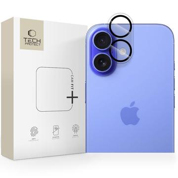 Protecteur de caméra en verre trempé iPhone 17 Tech-Protect Cam Fit+ - Clair