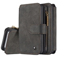 iPhone 5/5S/SE Caseme Multifunctional Wallet Leather Case (Emballage ouvert - Excellent) - Black