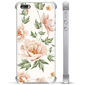 Coque Hybride iPhone 5/5S/SE - Motif Floral