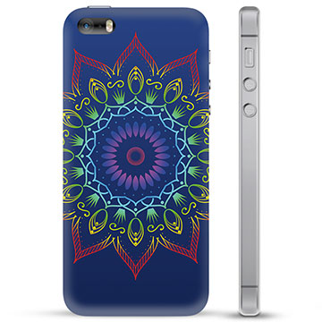 Coque iPhone 5/5S/SE en TPU - Mandala Coloré