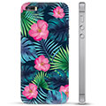 Coque iPhone 5/5S/SE en TPU - Fleurs Tropicales