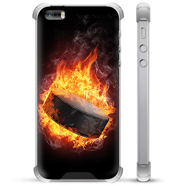 Coque Hybride iPhone 5/5S/SE - Hockey sur Glace