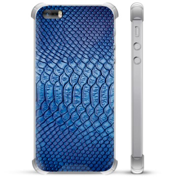 Coque Hybride iPhone 5/5S/SE - Cuir