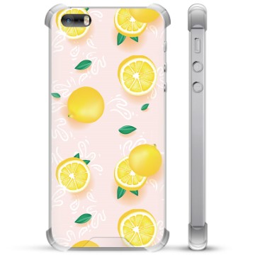 Coque Hybride iPhone 5/5S/SE - Motif Citron